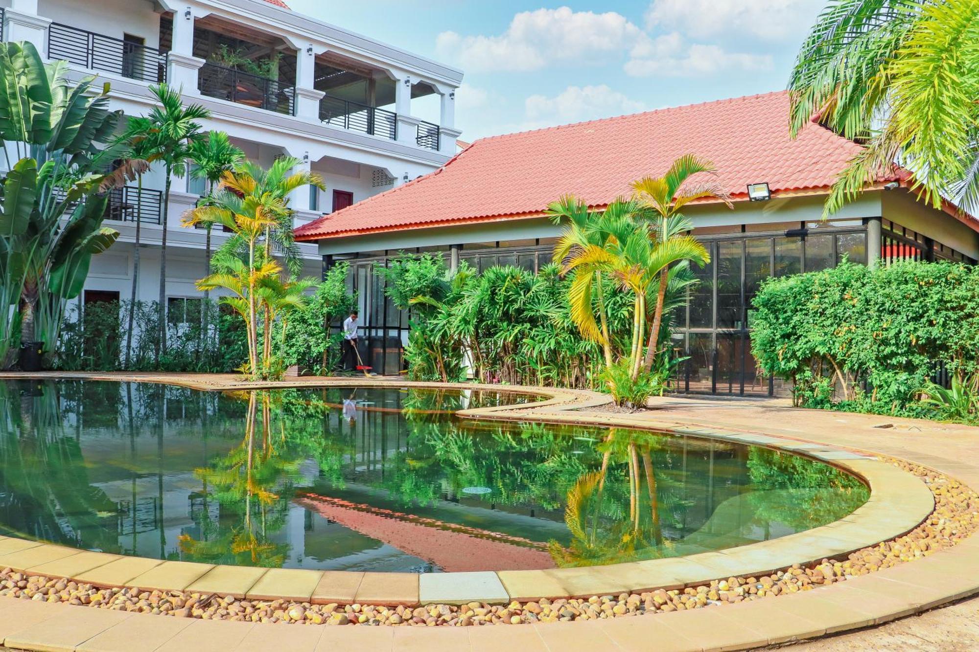 Lucky Garden Boutique Hotel Siem Reap Buitenkant foto